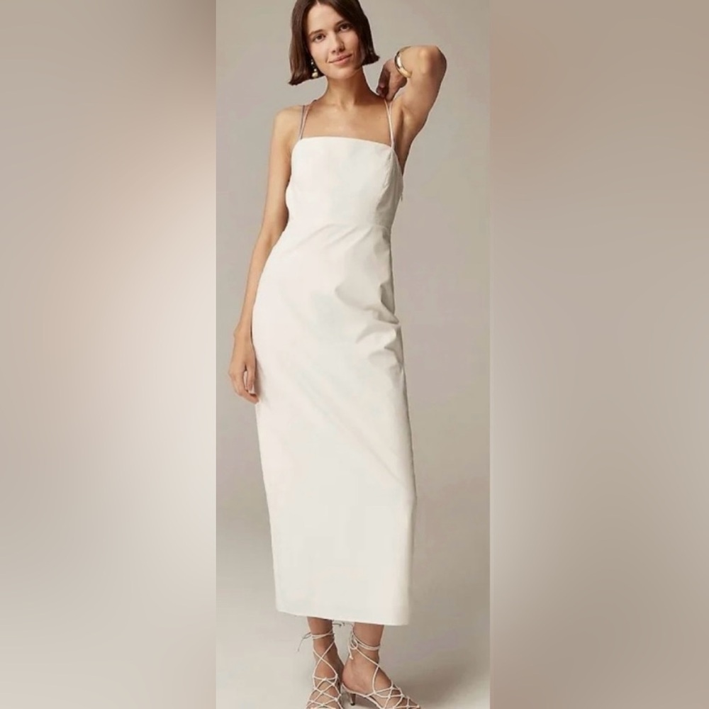 J.Crew X Anna October Multistrap Sheath Dress
